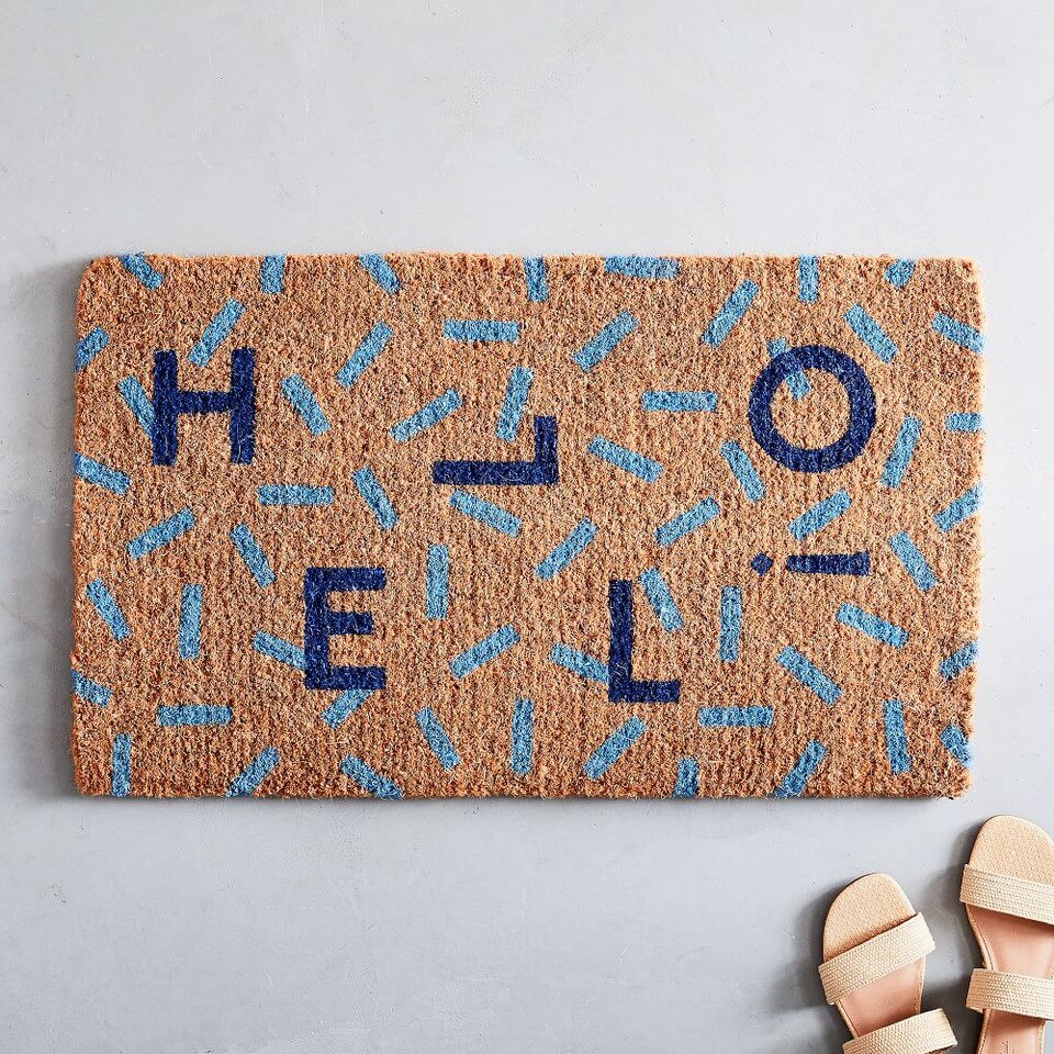 Hello Doormat West Elm Australia